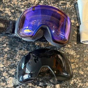 SMITH I/O MAG Black Ski Goggles